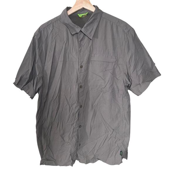Koppen Size Large Button Down 100% Nylon Men's - Picture 1 of 6